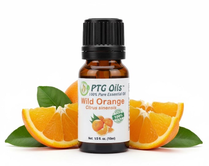 Wild Orange Essential Oil Bright Sweet Citrus Aroma