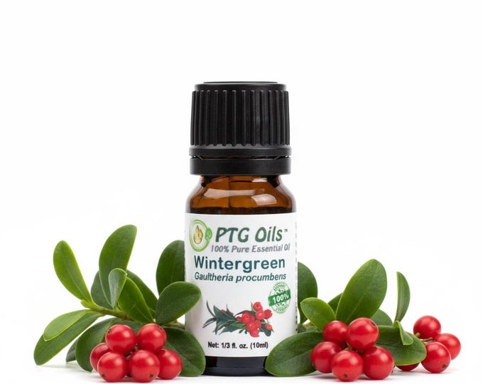 Wintergreen Essential Oil Sweet Minty Fresh Aroma