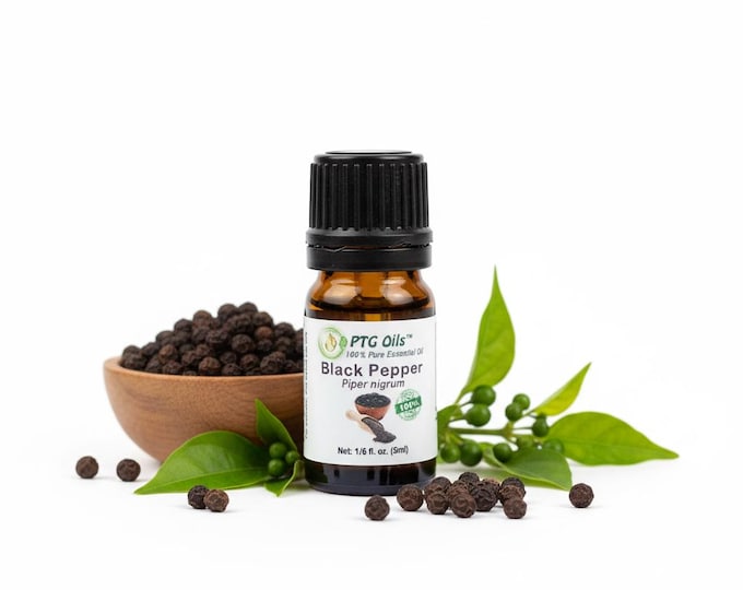Black Pepper Essential Oil Warm Spicy Aroma Aromatherapy Oil