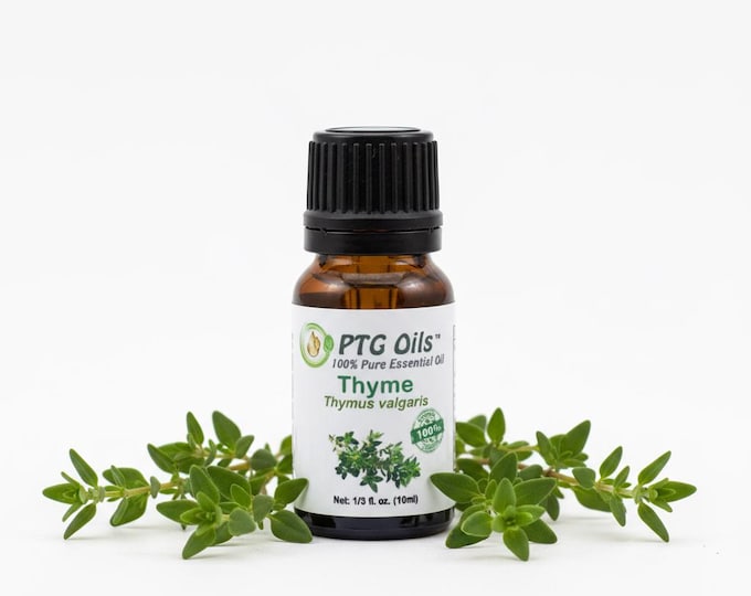 Thyme Essential Oil Red Warm Herbal Spicy Aroma