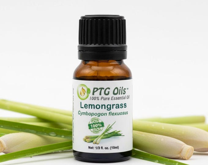 Lemongrass Essential Oil Fresh Citrus Herbal Aroma