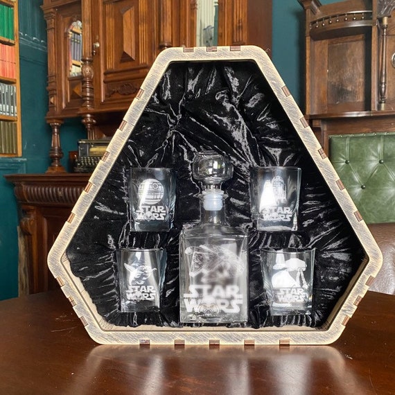 Star Wars Star Wars Gift Star Wars Whiskey Decanter Set