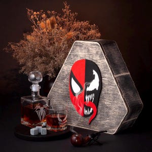 Spider Man Decanter - Etsy