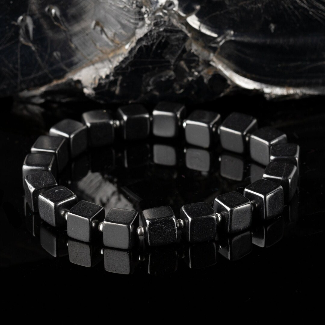 Shungite Energy Bracelet - Crystals In Copper LLC - Foto 8