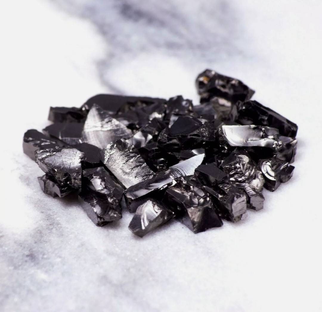 Elite Shungite for water purification # Carbon 98% # Fullerenes C60 C…