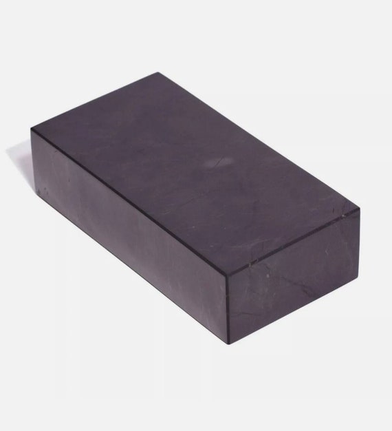 Shungite Brick Natural Stone EMF Protection Grounding Karelian Shungite