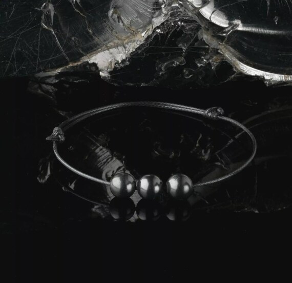 Bracciale In Shungite Con Pietra Preziosa Naturale, Argento 925, Protezione EMF, Messa A Terra, Guarigione - Italia