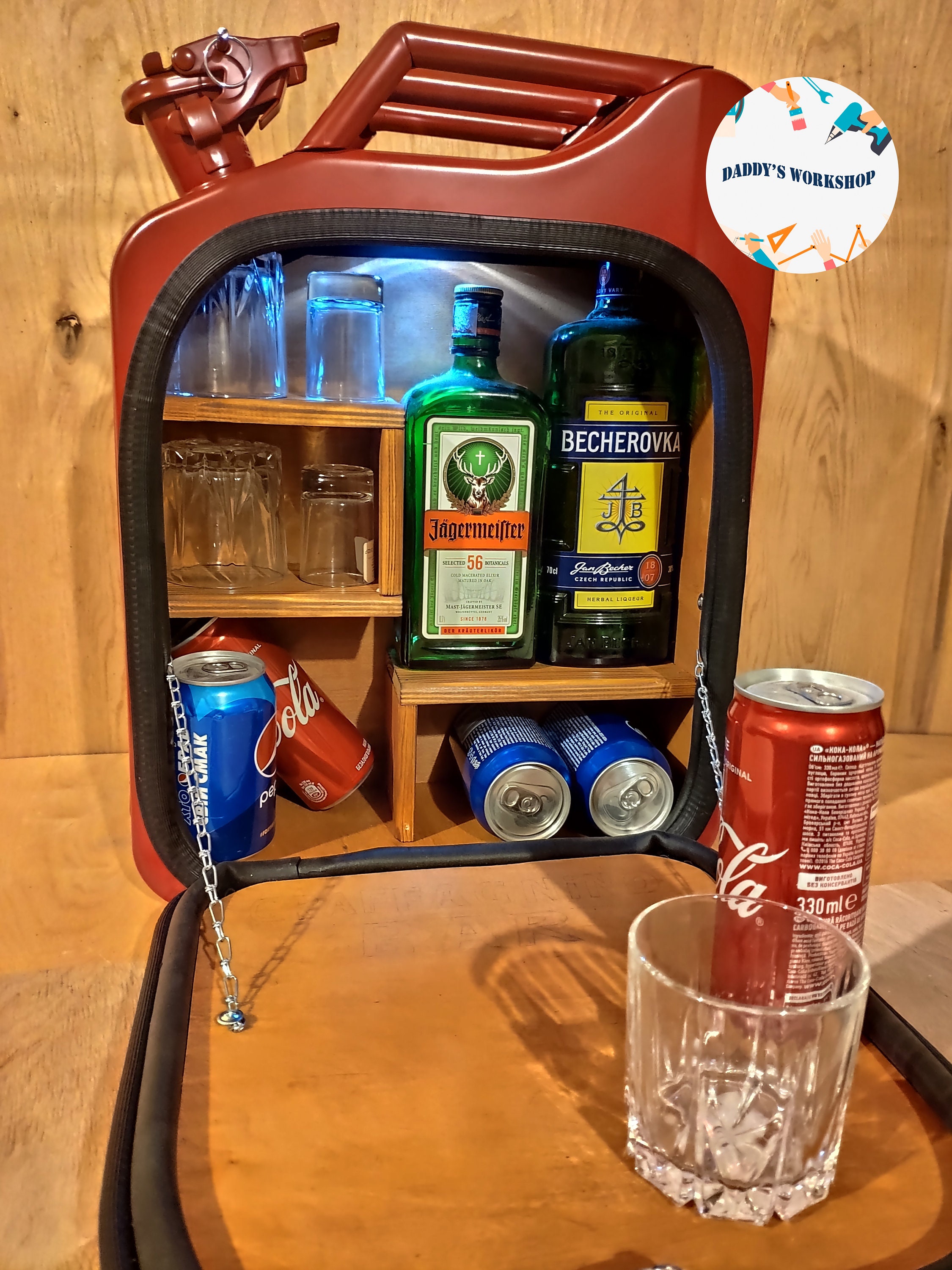 Jerry Can Bar Mini Bar Jerry Can Mini Bar Canister Mini Etsy