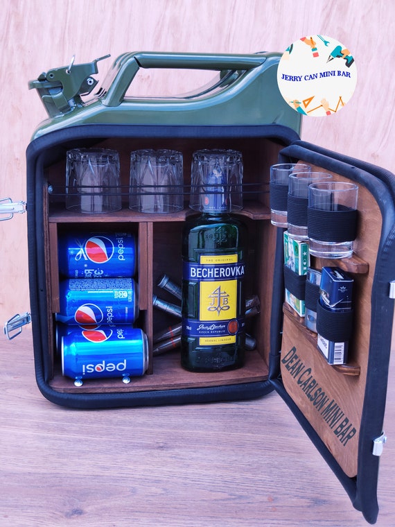 Jerry Can Bar Personalized Mini Bar Jerry Can Mini Bar Etsy