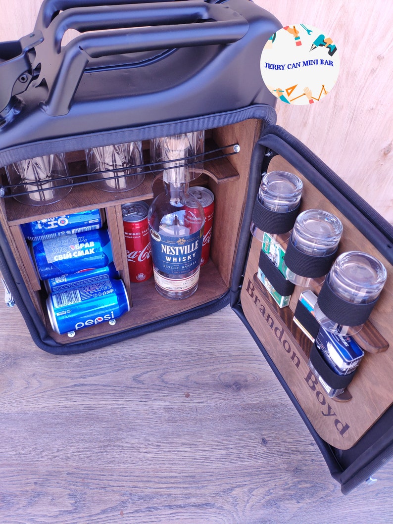 Jerry Can Bar Personalized Mini Bar Jerry Can Mini Bar Etsy