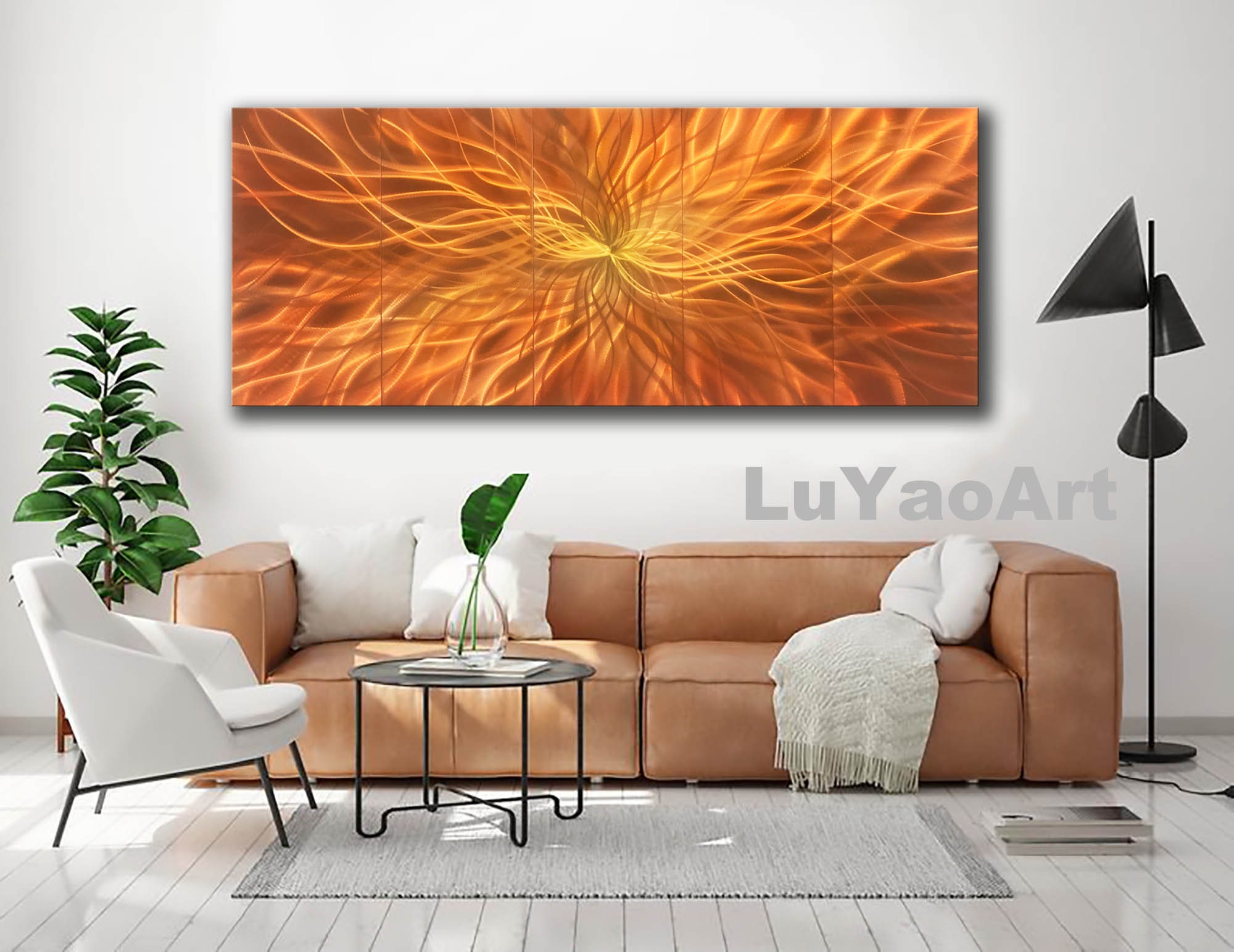 Original Abstract Wall Sculpture Office Decor Metal Wall Art Etsy