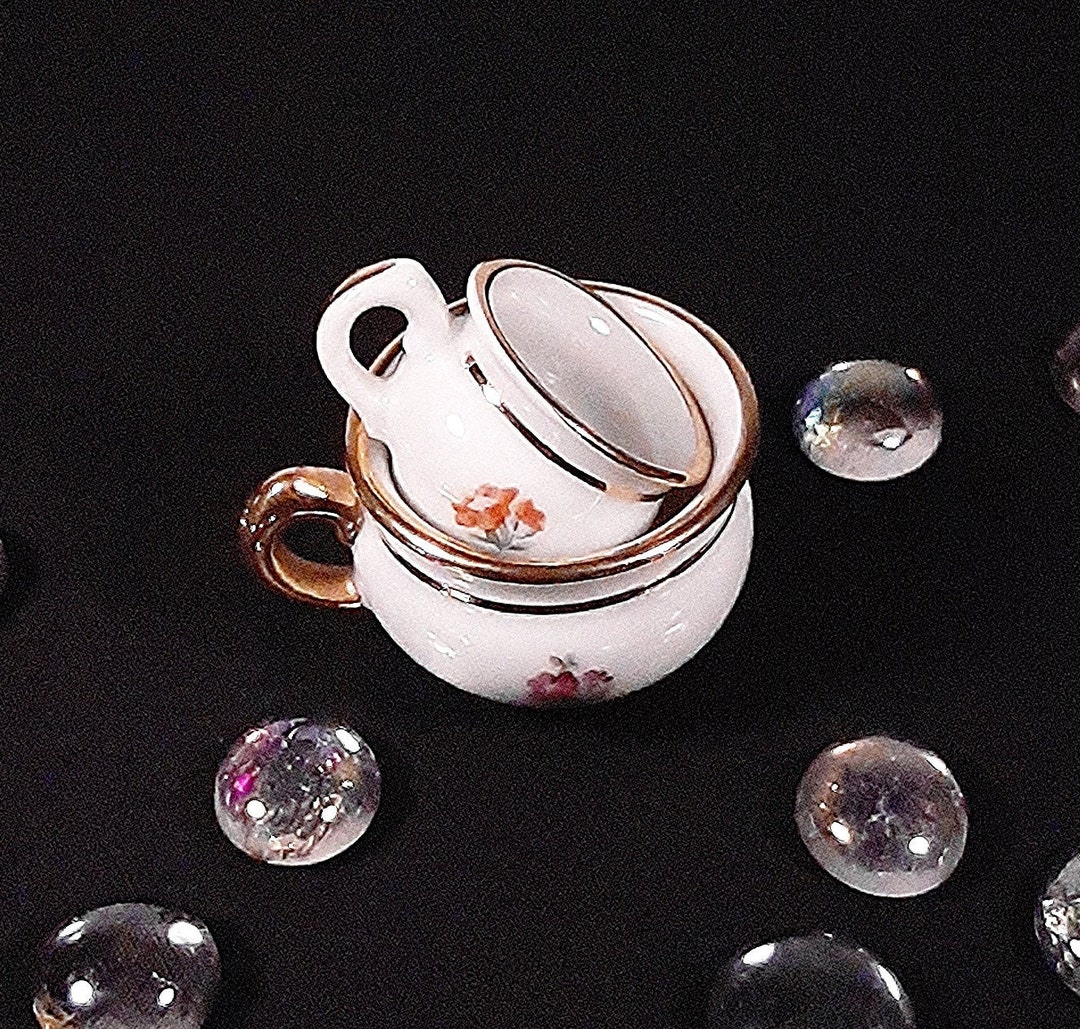 Limoges Miniature Chamber Pot.. Set of Two Small and Smaller Etsy