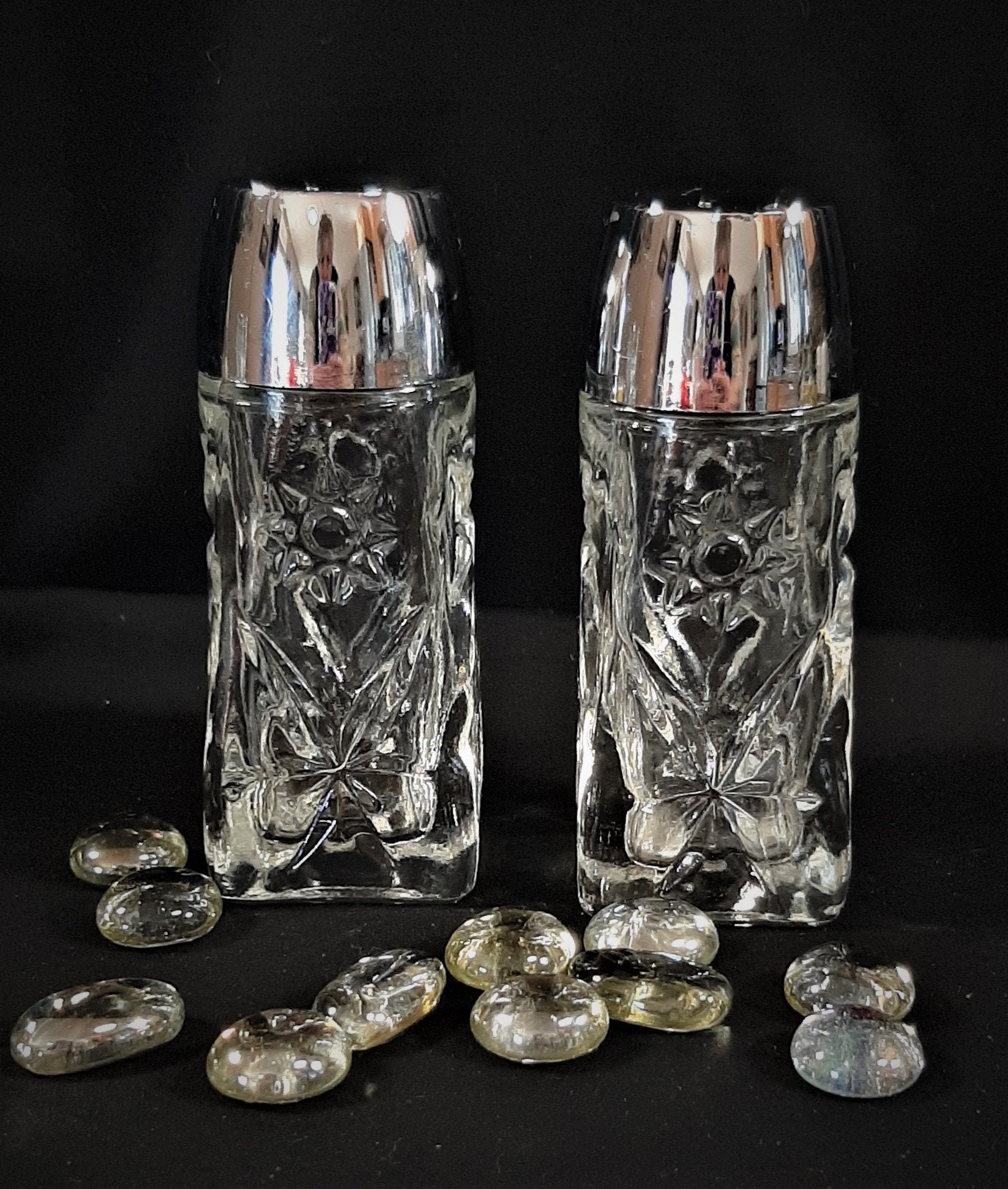 Vintage Anchor Hocking Salt and Pepper Shakers. Star of David Etsy Canada