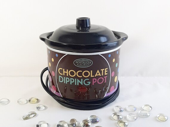 Diplomatiske spørgsmål Udfordring adgang Chocolate Dipping Pot. Small Crock Pot. Vintage Kitchenware or - Etsy Norway