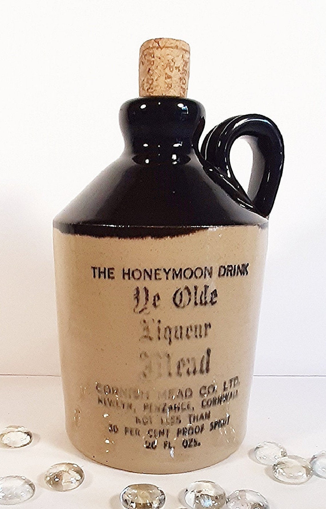 Crock Mead Jug. Vintage Liqueur Mead Crock. Vintage Stoneware Etsy