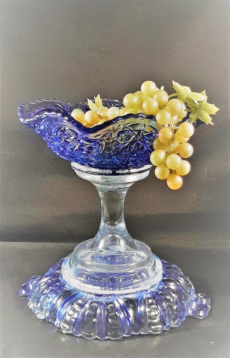 Vintage Glass Bird Feeder Retro Glassware Candy Dish or Fruit Etsy