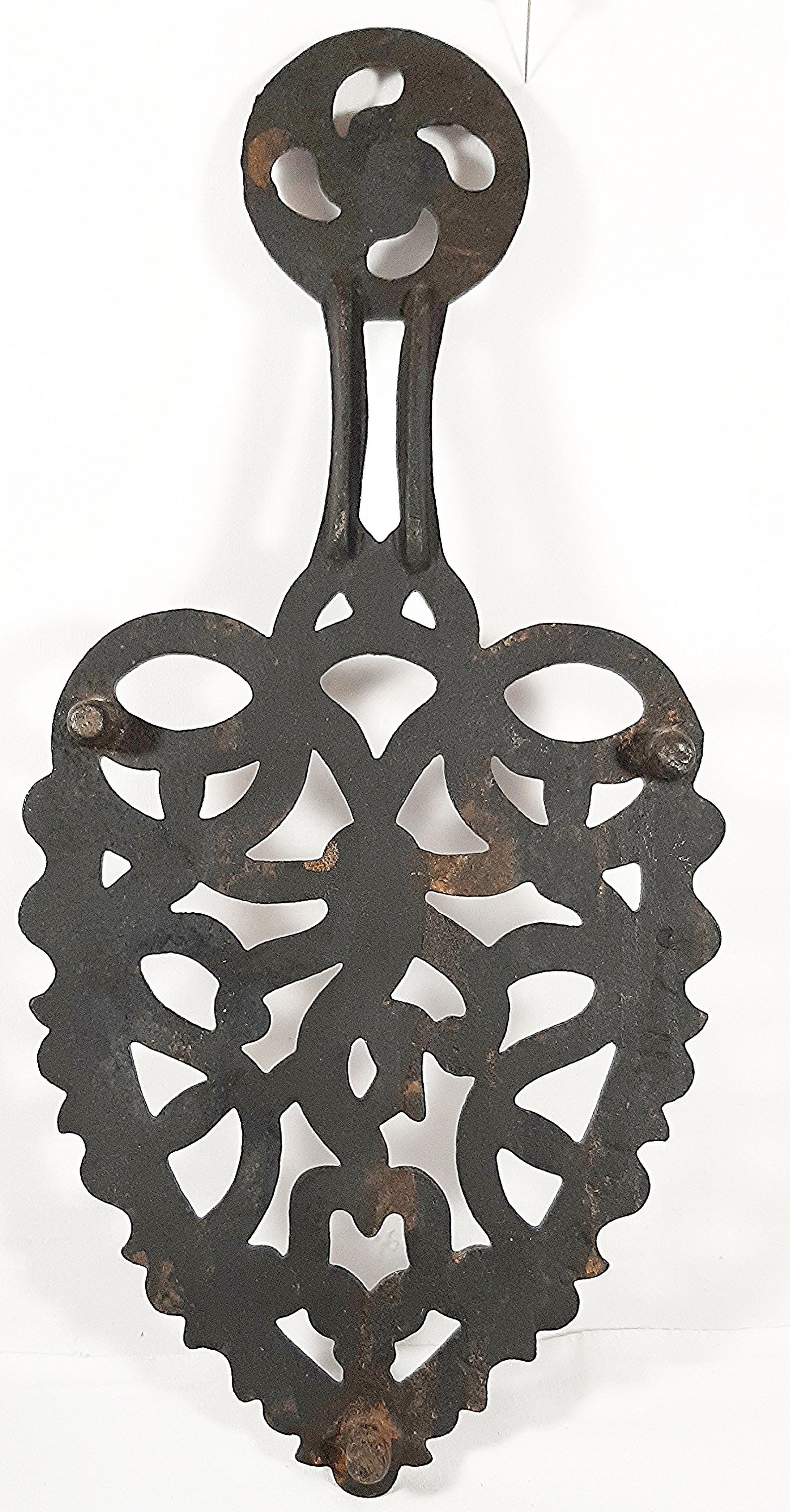 Cast Iron Vintage Cast Iron Trivet. Black Cast Iron Trivet. Etsy Norway