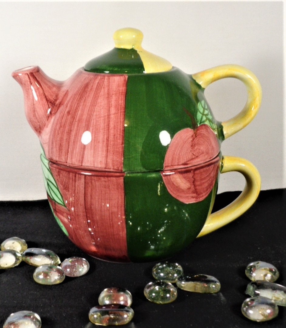 Stacker Teapot Vintage Tea for One Teapot. Teapot and Cup in Etsy Canada