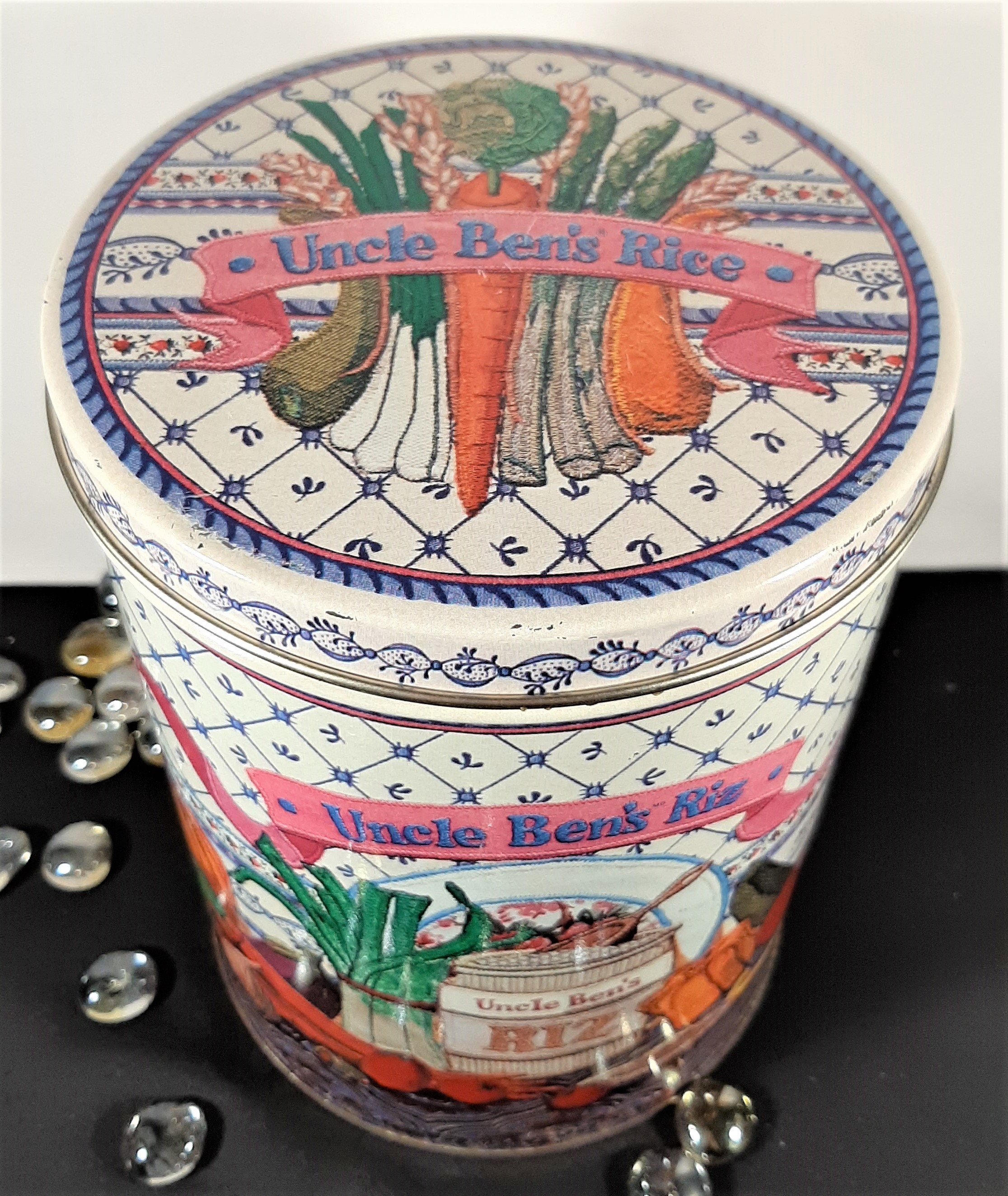 Uncle Ben's Rice tin. Collectible vintage Advertising tin. | Etsy