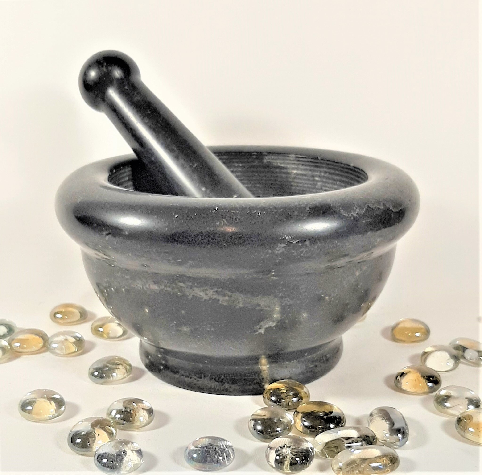 Vintage Marble Mortar and Pestle set Vintage stone pestle and Etsy