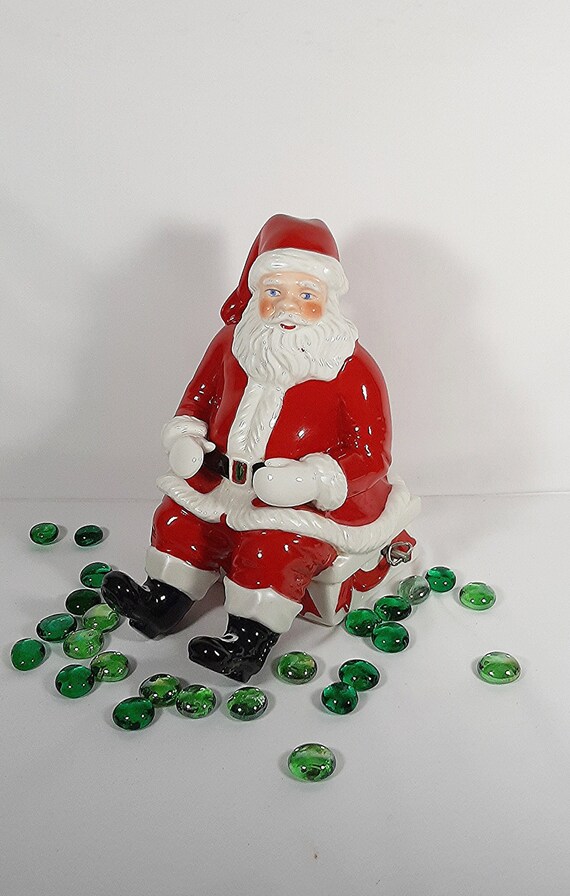 Villeroy & Boch Musical Santa. Music Box Sitting Santa. Etsy