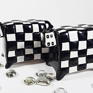 Decoración moderna Salt de vaca y agitadores de pimienta. | Etsy