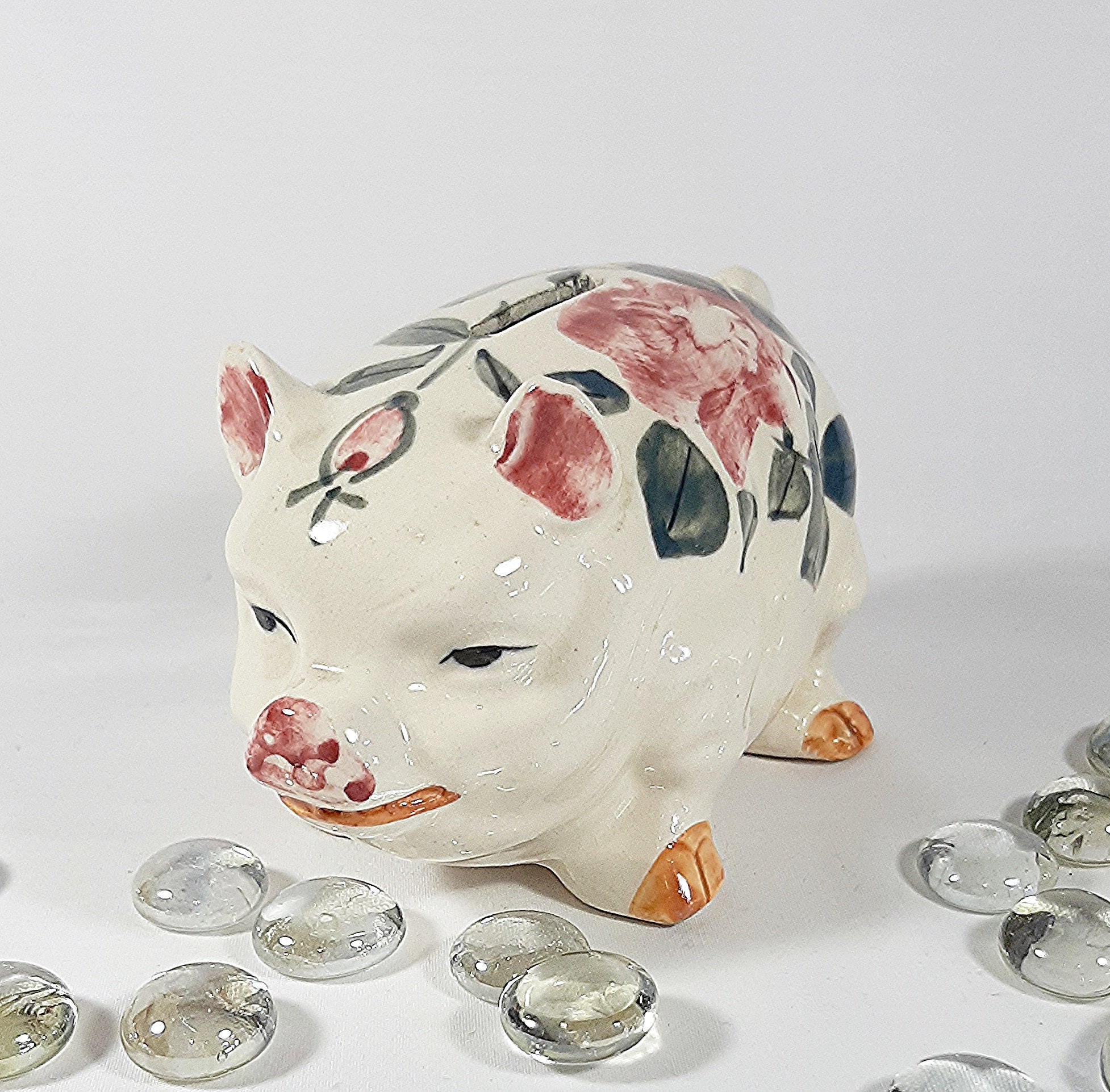 Occupied Japan Vintage ceramic Piggy Bank. Vintage home Etsy