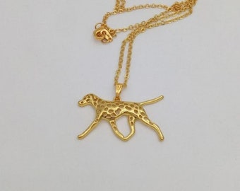 Ridgeback pendant with chain "gold"