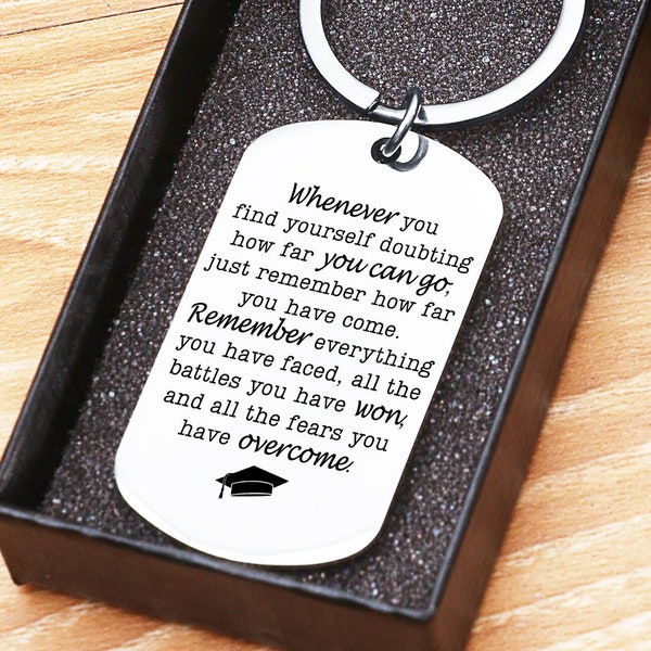 Graduation Keychain, Cool Graduation Gifts For Her & Him, Best College Graduation Gifts For Her and Him, High School Graduation Gifts