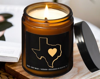 Texas Candle, Texas Gifts For Women, Texas State Gifts For Men, Texas Themed Gifts For Women, Texas Souvenirs Gifts, Texas Candles For Home