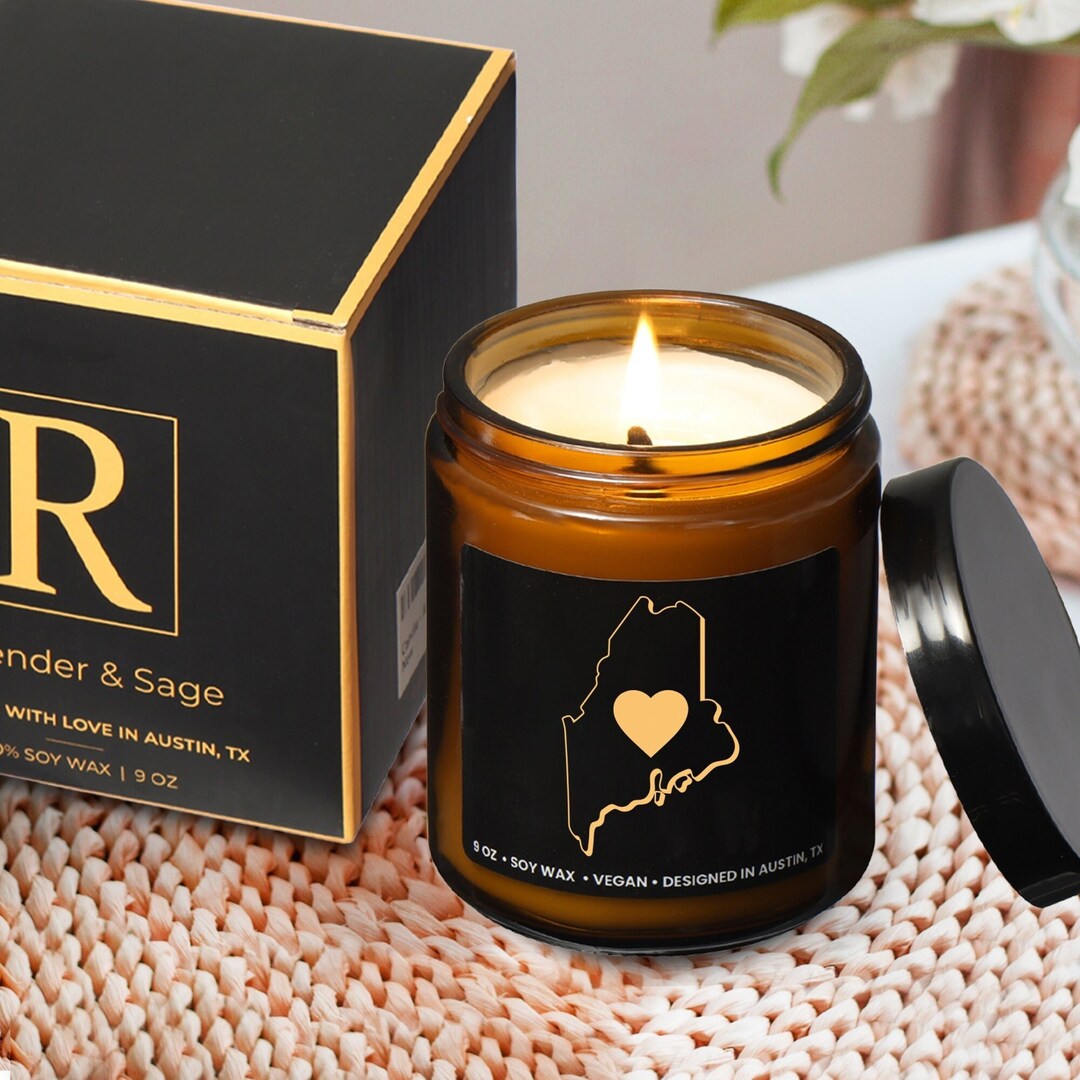Maine Candle State of Maine Gifts and Souvenirs for Women & Etsy