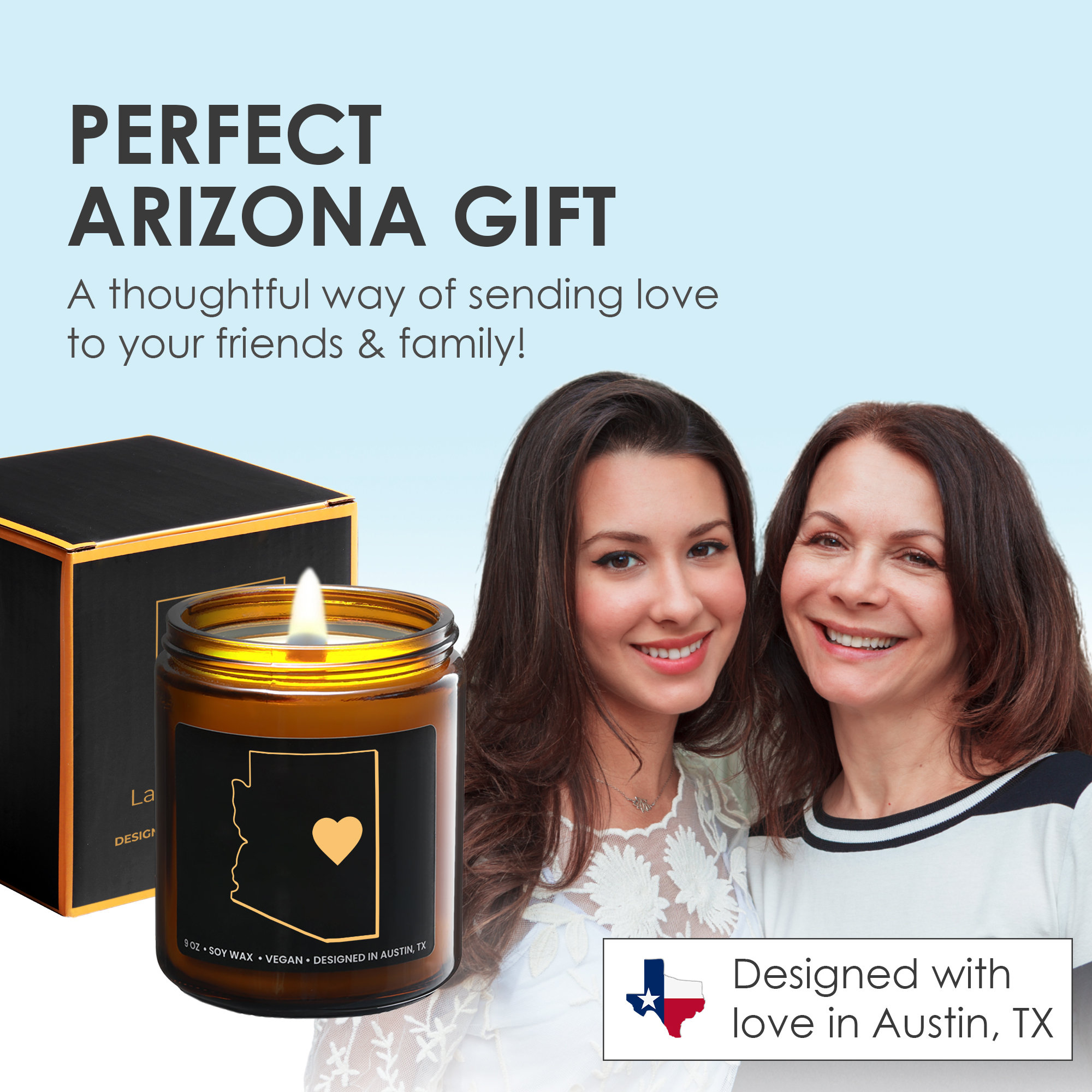Arizona Candle, Arizona Gifts for Women, Arizona State Gifts for Men