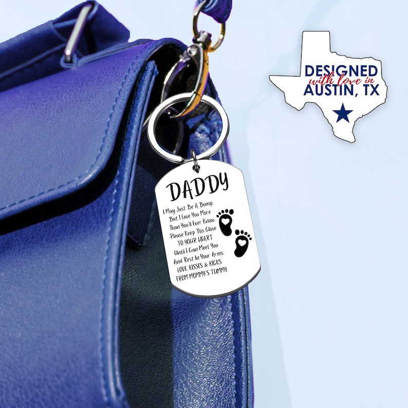 New Dad Keychain, New Dad Gifts For Men After Birth, First Time Dad Gifts From Wife, Dad To Be Gifts For 1st Time Dad, New Dad Gifts 画像 9