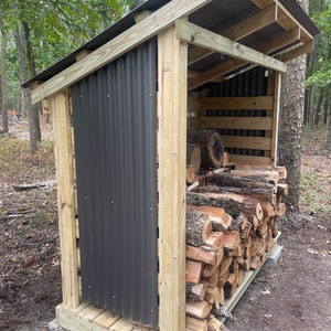 Woodshed Plans (1 Cord)