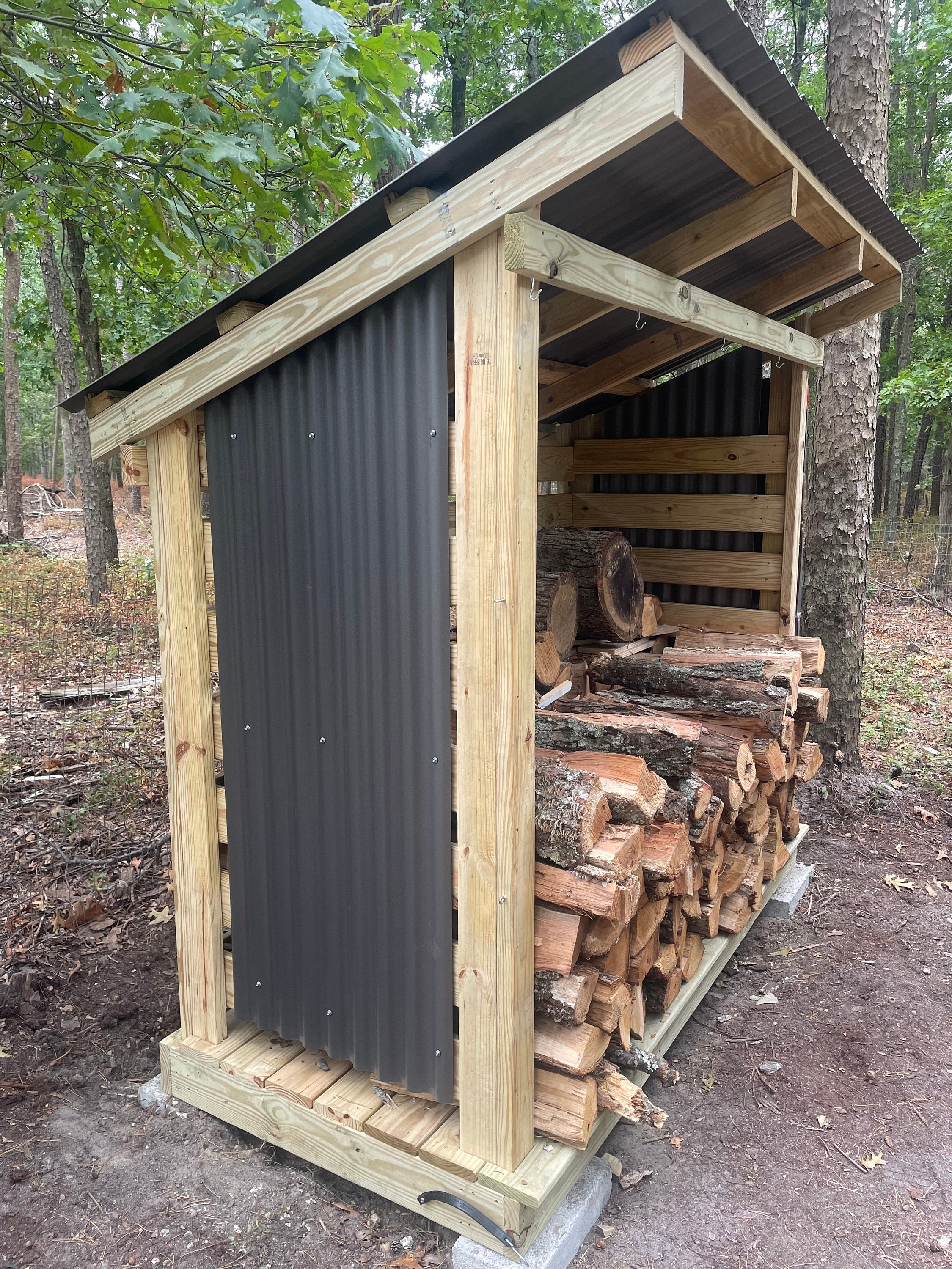 Woodshed Plans (1 Cord)