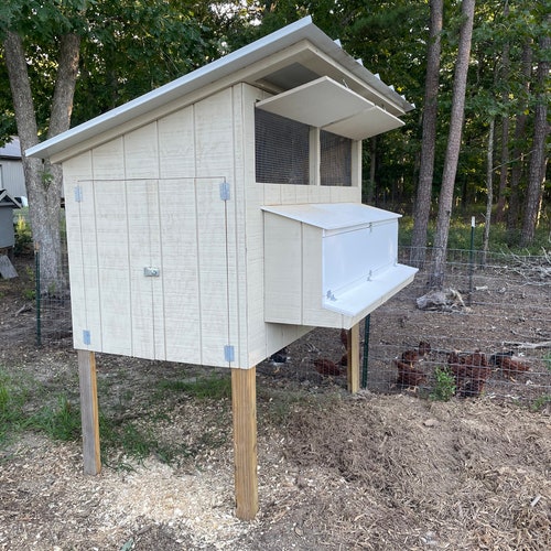 Chicken Coop Plans 6-10 Chickens - Etsy