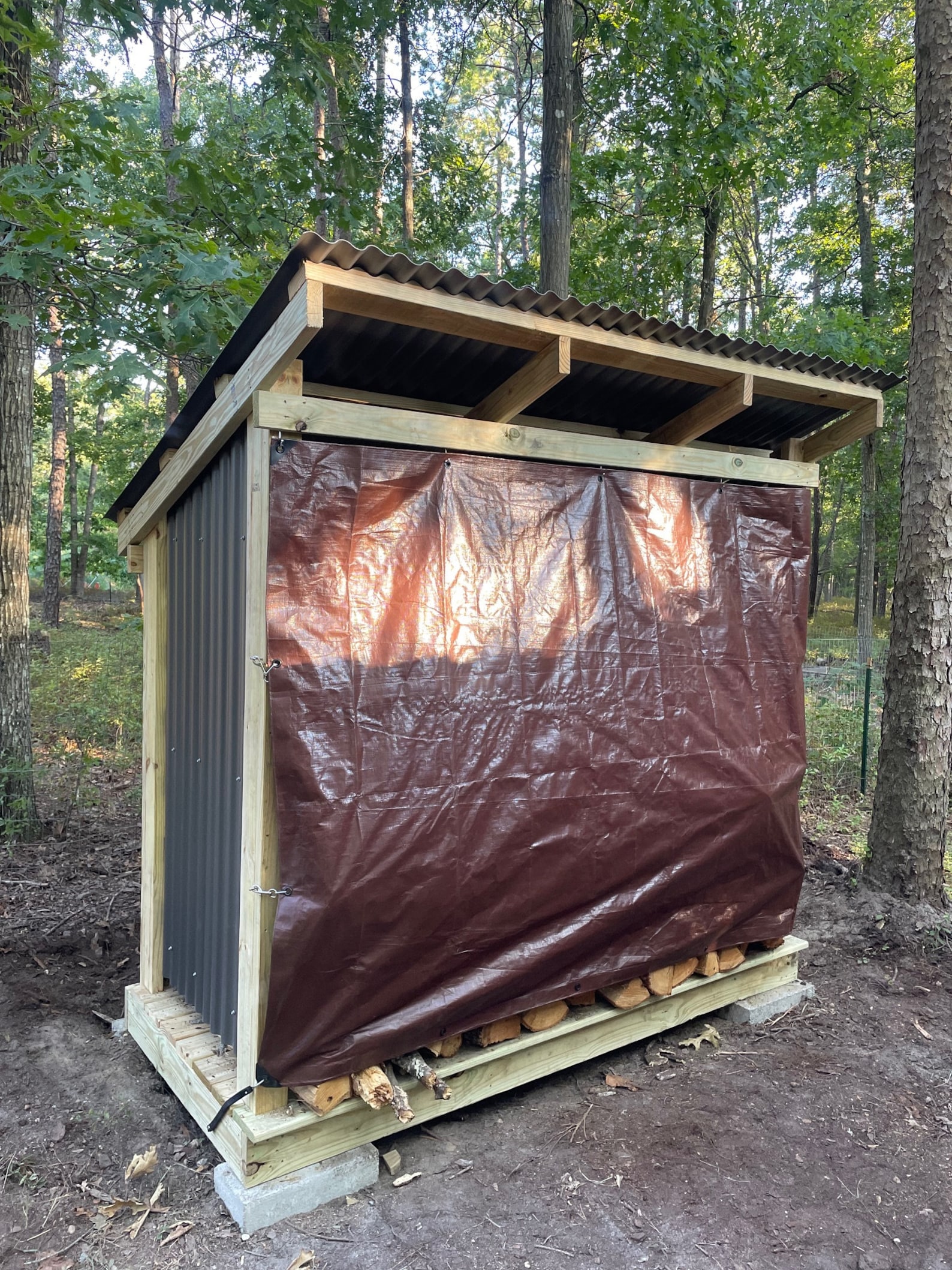 Woodshed Plans (1 Cord) - Etsy