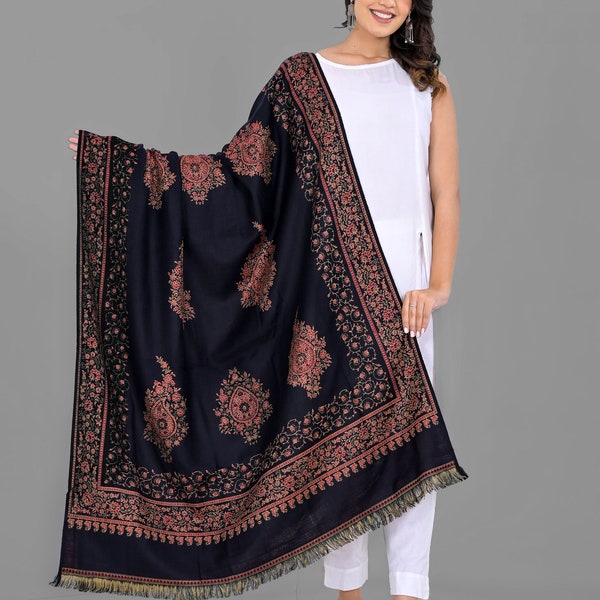 shawl for women on saree