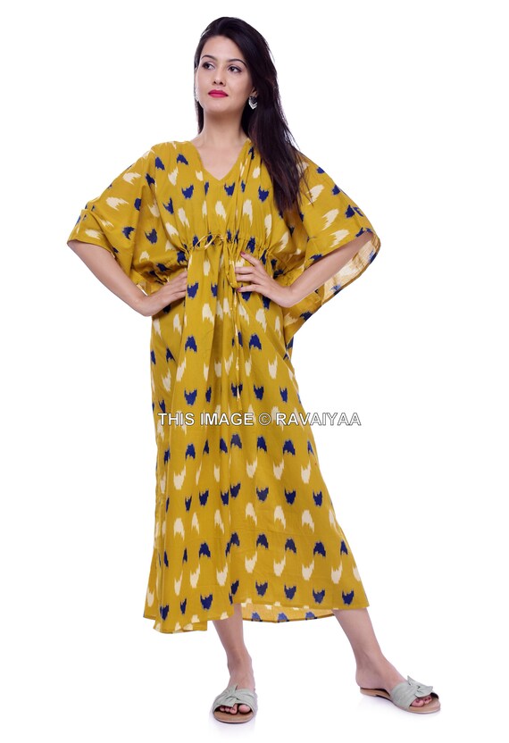 cotton caftan plus size