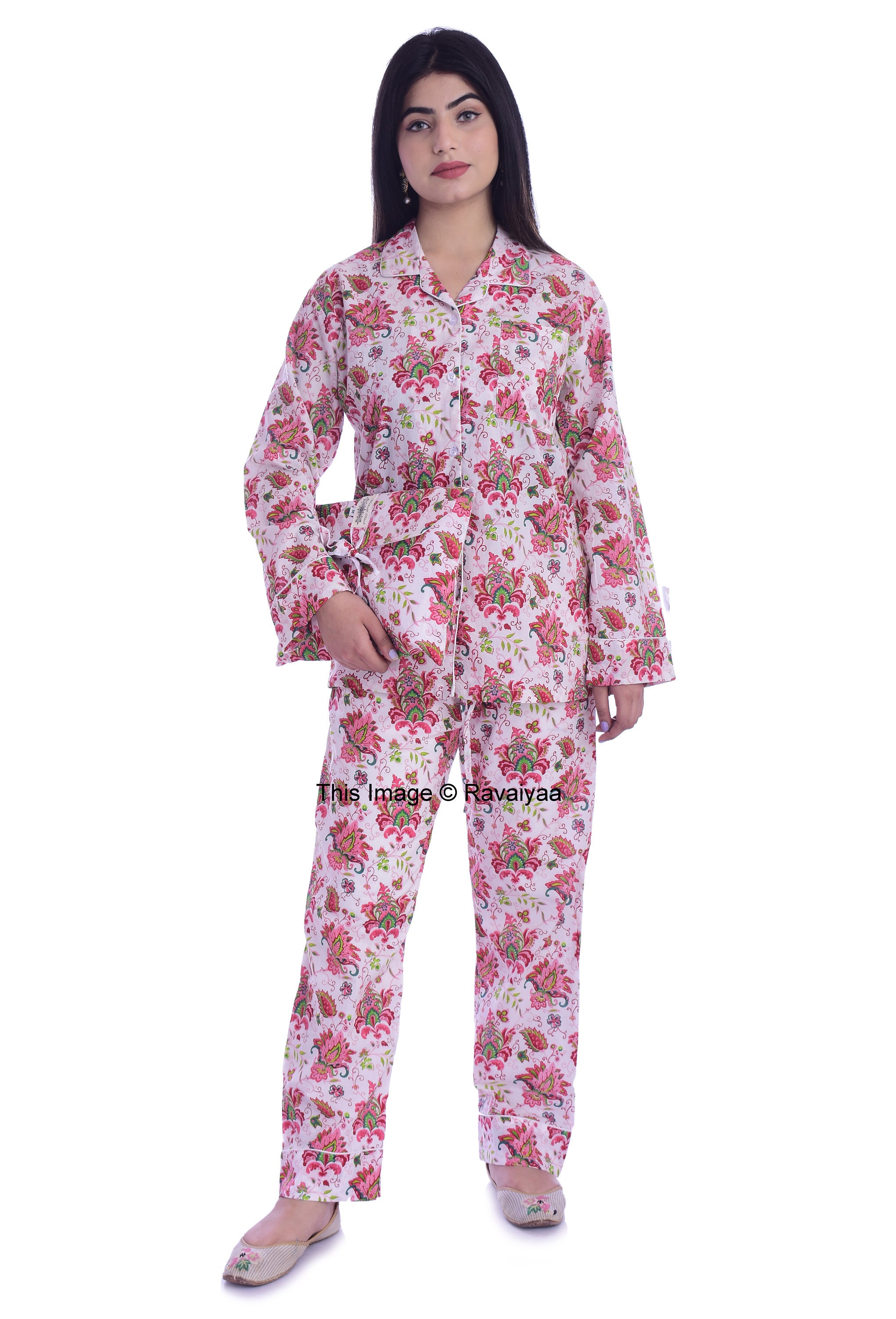pure cotton night suits for ladies
