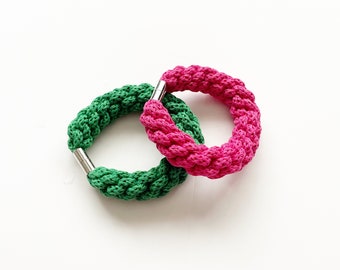 Woven cotton bracelets | Handmade Boho Summer Festival Jewelry | Bracelets | gifts for friends | Chunky Cotton Bracelet | Braided Bracelets