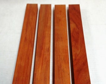 PADAUK 3/4" x 2" x 24" Packs of 2, 4, or 6 Boards. DIY Cutting Charcuterie Cheese Board Tray. Planed, Sanded, Jointed, No Knots, No Cracks