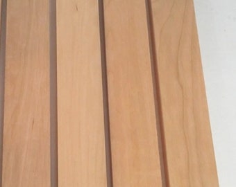 3/4" x 2" x 24" CHERRY Pack of 5 or 10 or 15 DIY Cutting Charcuterie Cheese Boards Tray. Planed, Sanded, Jointed, No Knots, No Cracks