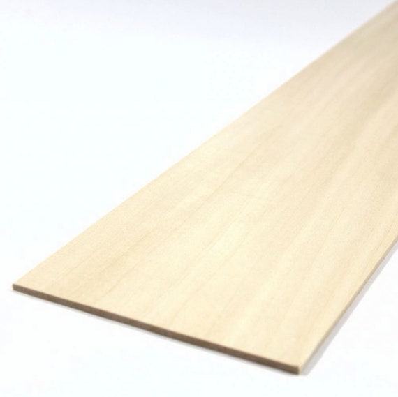 Basswood Sheet (2-Pack), 6 in. x 24 in. x 1/24 in.