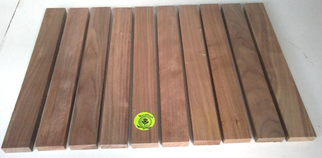 BLACK WALNUT 3/4" x 2" x 16" Pack of 6 or 10 or 20. So…