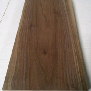 2 BLACK WALNUT 3/4" x 8" x 16" Wood Boards, DIY Shelves, Wall Mount Plaque for Antlers, Deer, Fish, Cutting Board, Sign, Furniture, Cabinets