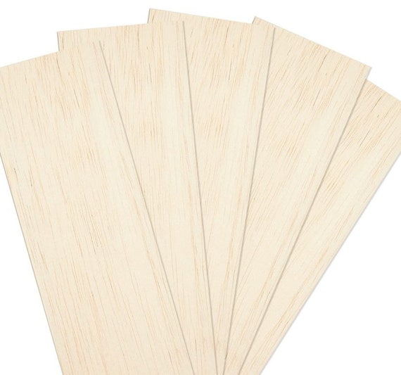 Model Shipways 1/4 x 4 x 24 Basswood Sheet 1 pc