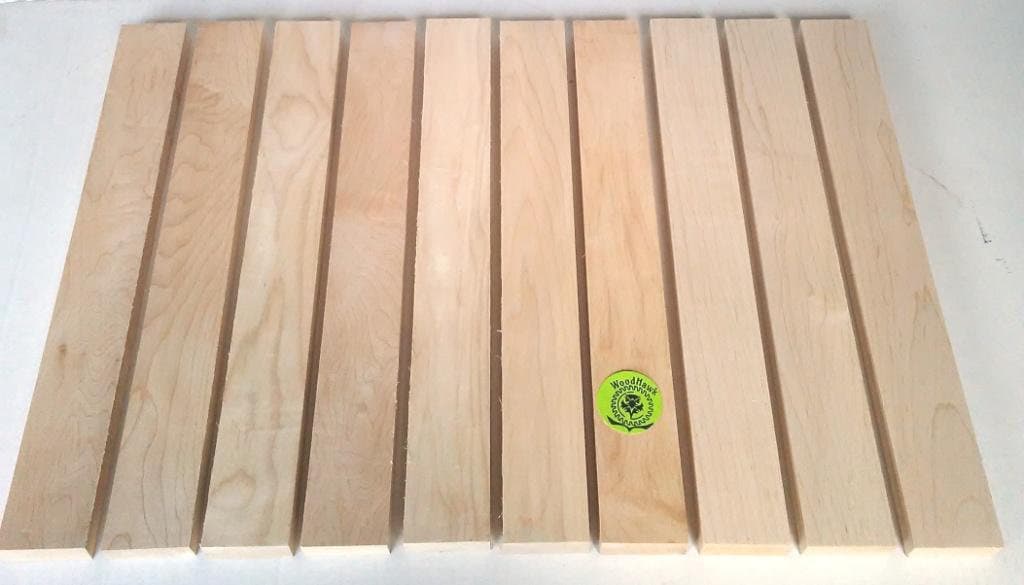 HARD MAPLE 3 4 X 2 X 16 Pack Of 6 Or 10 Or Etsy
