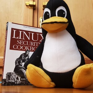 Peluche Stuffed Linux Tux Penguin Etsy India