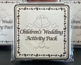 Aktivitätspaket für die Hochzeit der Kinder | Gastgeschenke | Hochzeit Partytütenfüller | Schultüten für Kinder | Witzige Ideen für Hochzeiten